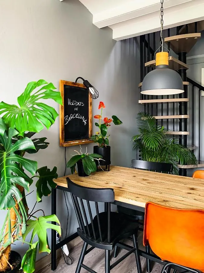 Incredible 2Br Penthouse With Urban Rooftop Garden Barcelona 0*,