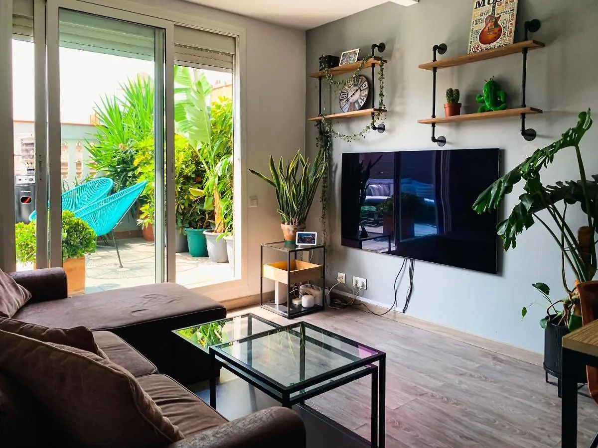 Apartment Incredible 2Br Penthouse With Urban Rooftop Garden Barcelona